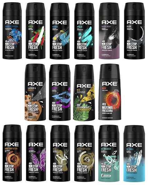 axe cologne types.